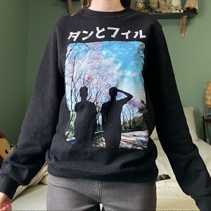 Japanese cherry blossom sweatshirt